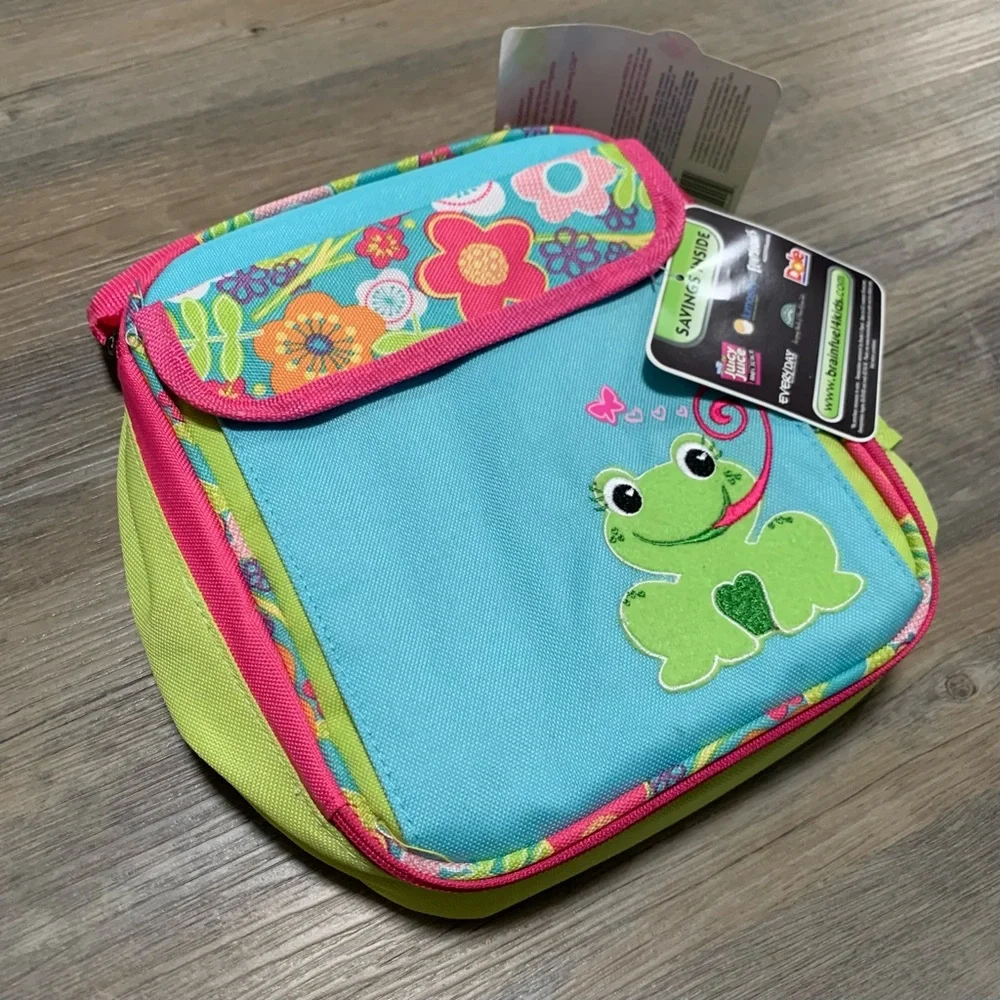 Arctic Zone Children’s Love Frog Lunch Bag - Picture 2 of 6